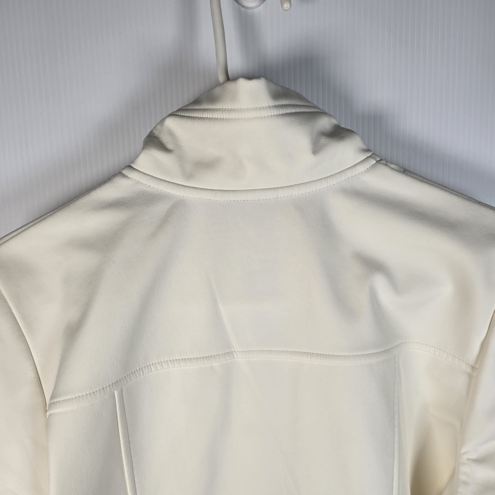 Columbia Women's Kruser Ridge Soft Shell Jacket Off White Size M Like New - Picture 12 of 13